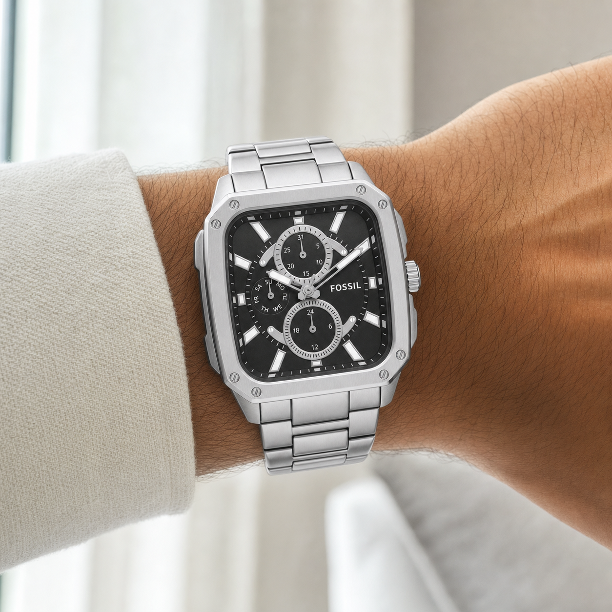 Fossil BQ2655 watch - wrist view