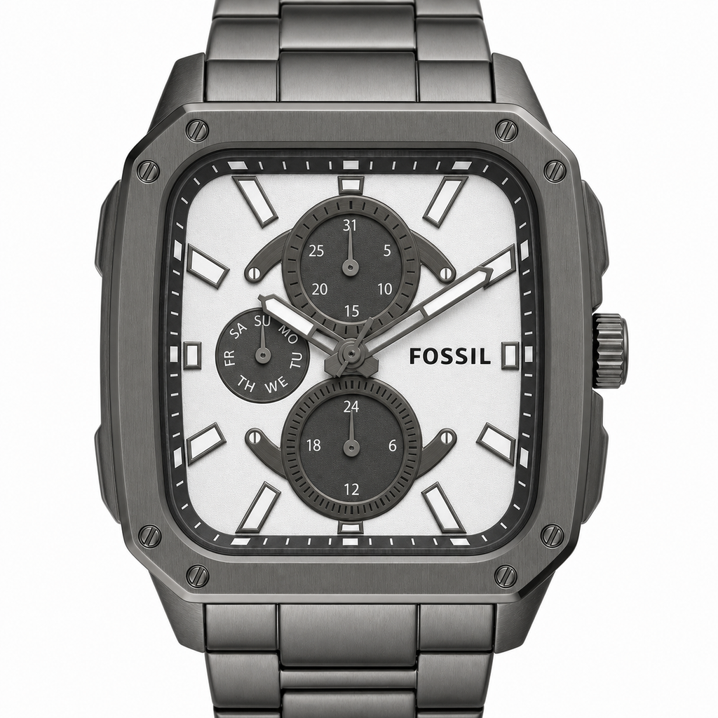Fossil BQ2657 watch - macro view
