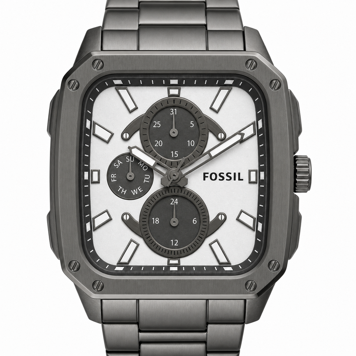 Fossil BQ2657 watch - macro view