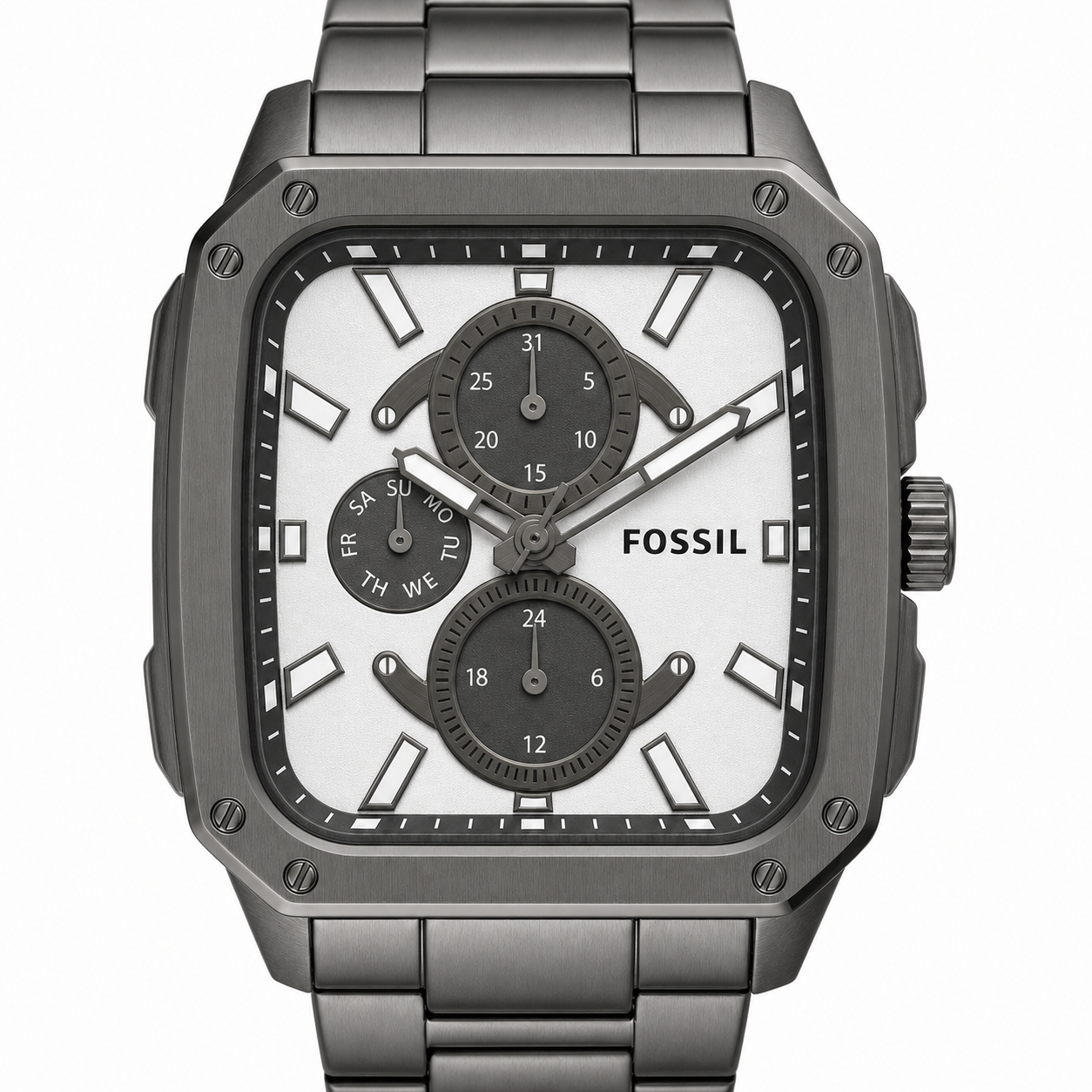 Fossil BQ2657 watch - macro view