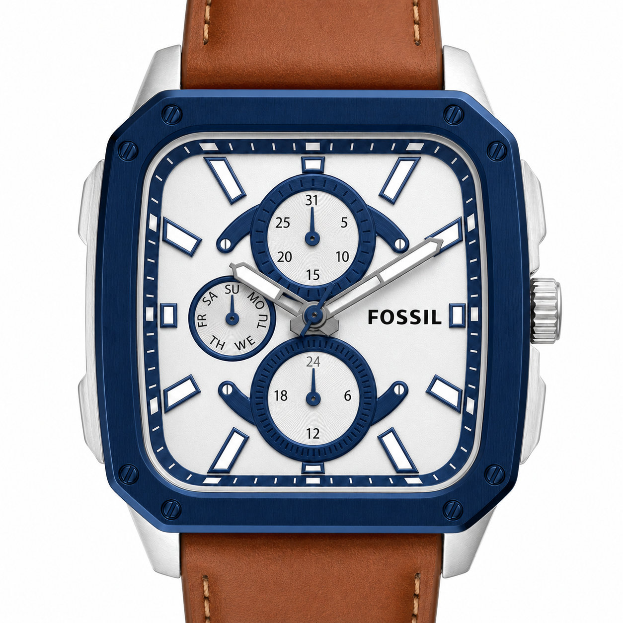 Fossil BQ2658 watch - macro view