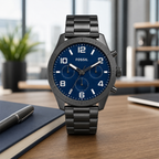 Fossil BQ2798 watch - executive desk view