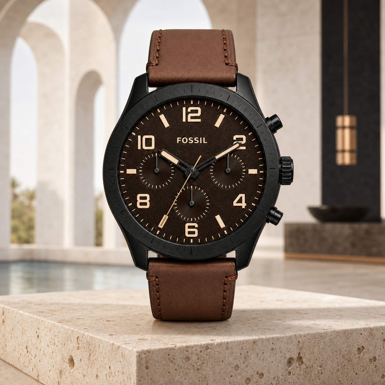 Fossil BQ2800 watch - architectural view