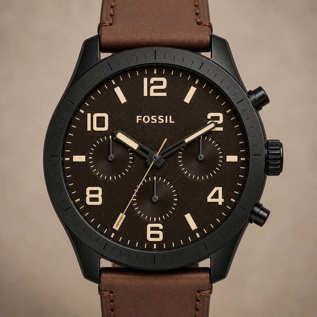 Fossil BQ2800 watch - macro view