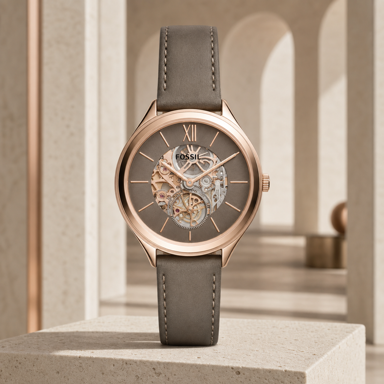 Fossil BQ3265 women's watch - architectural view