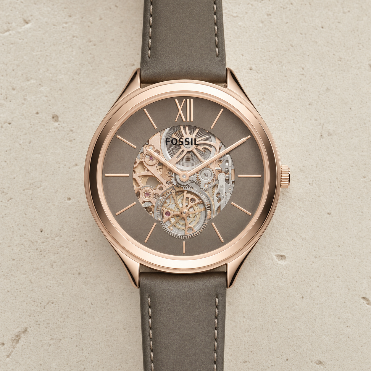 Fossil BQ3265 women's watch - macro view