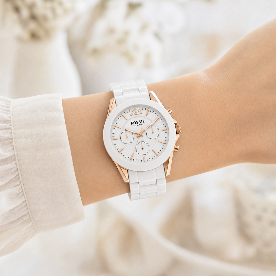 Fossil BQ3754 women's watch - wrist view