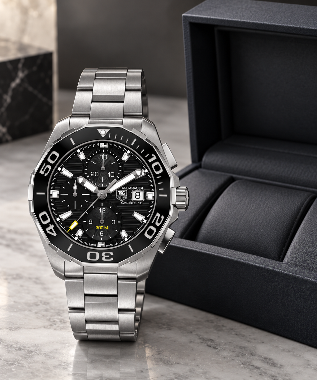 TAG Heuer Aquaracer Calibre 16 Automatic Chronograph 43mm CAY211A.BA0927