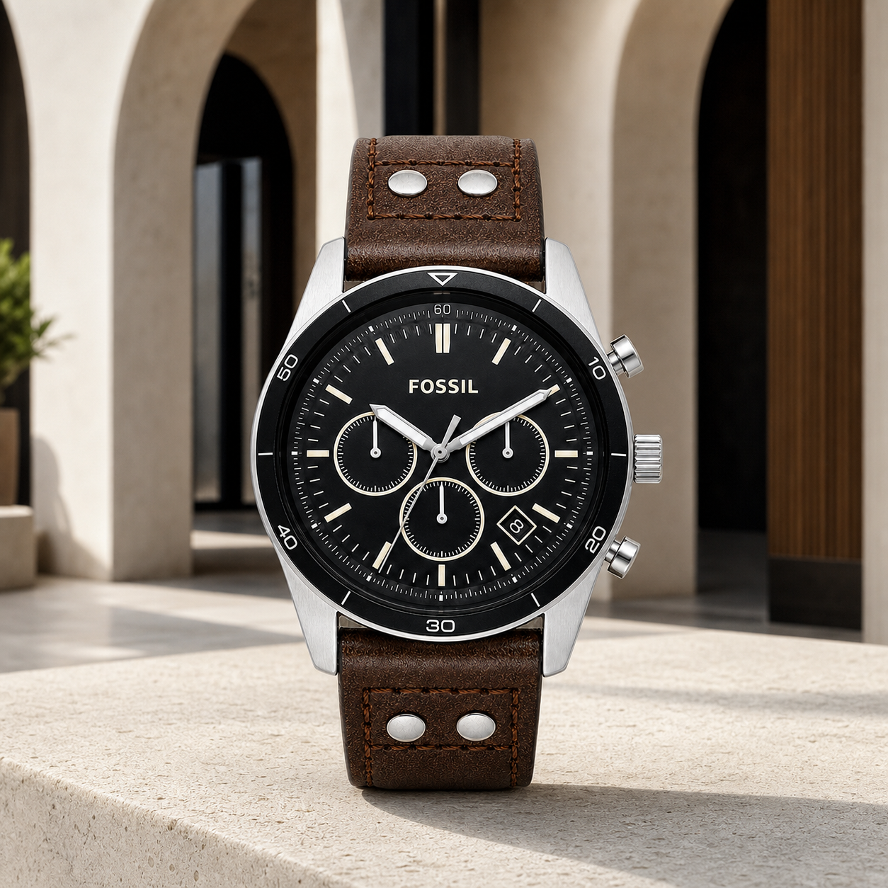 Fossil CH2564 watch - architectural view