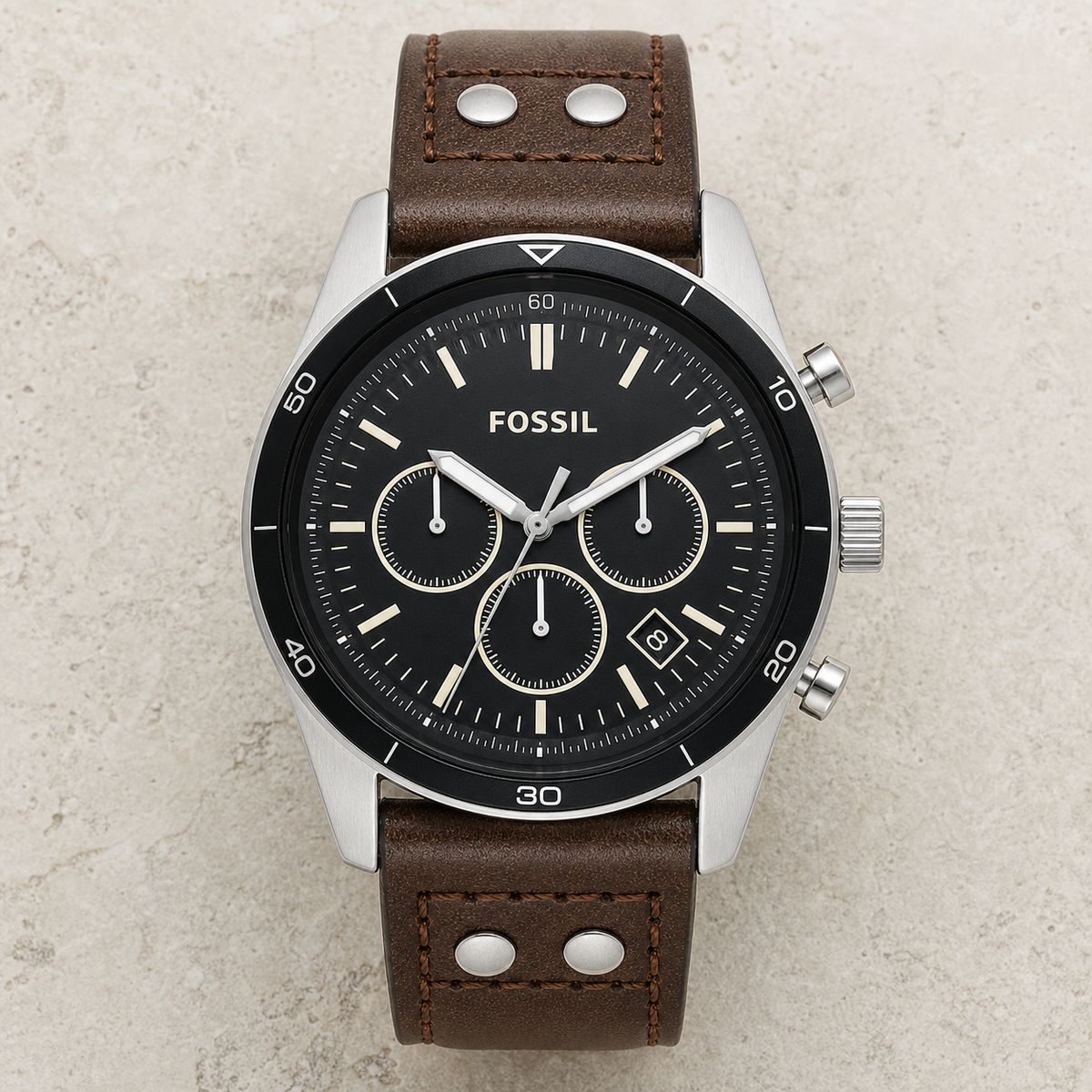Fossil CH2564 watch - macro view