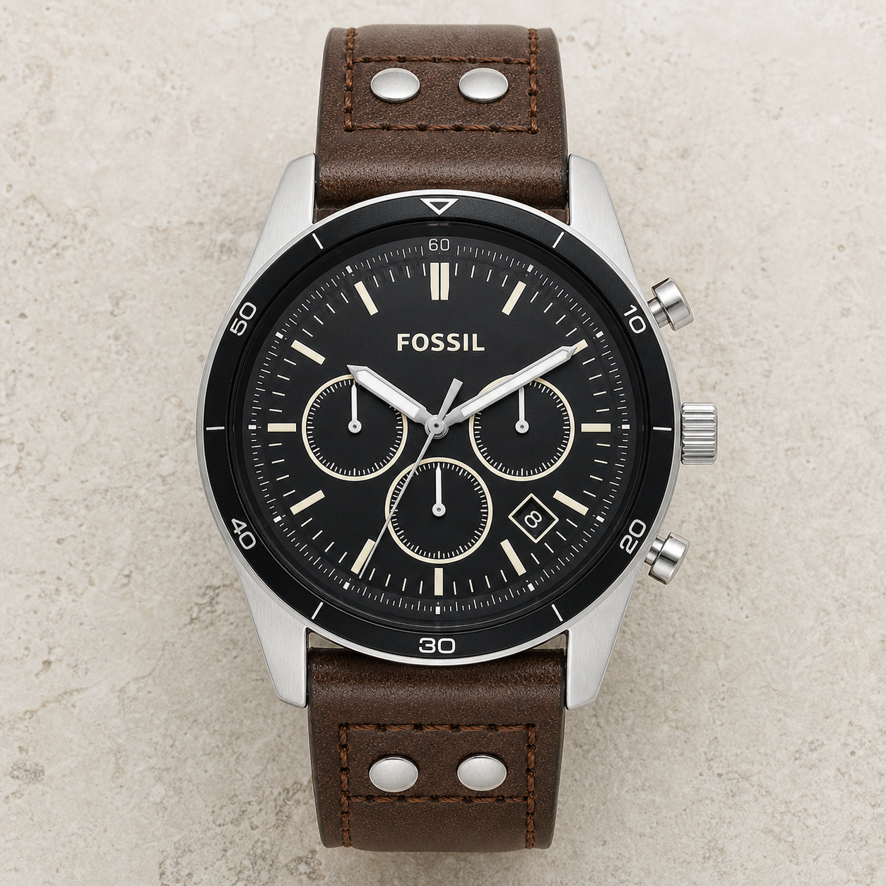 Fossil CH2564 watch - macro view