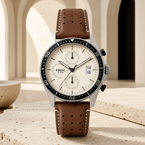 Fossil CH2565 chronograph watch - architectural view