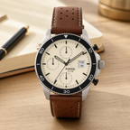 Fossil CH2565 chronograph watch - executive desk view