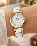 Coach watch 14502463 worn on wrist