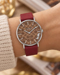 Coach watch 14503474 worn on wrist