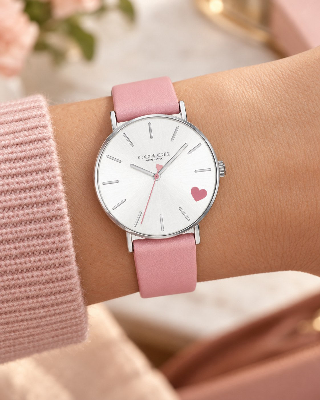 Coach watch 14503516 worn on wrist