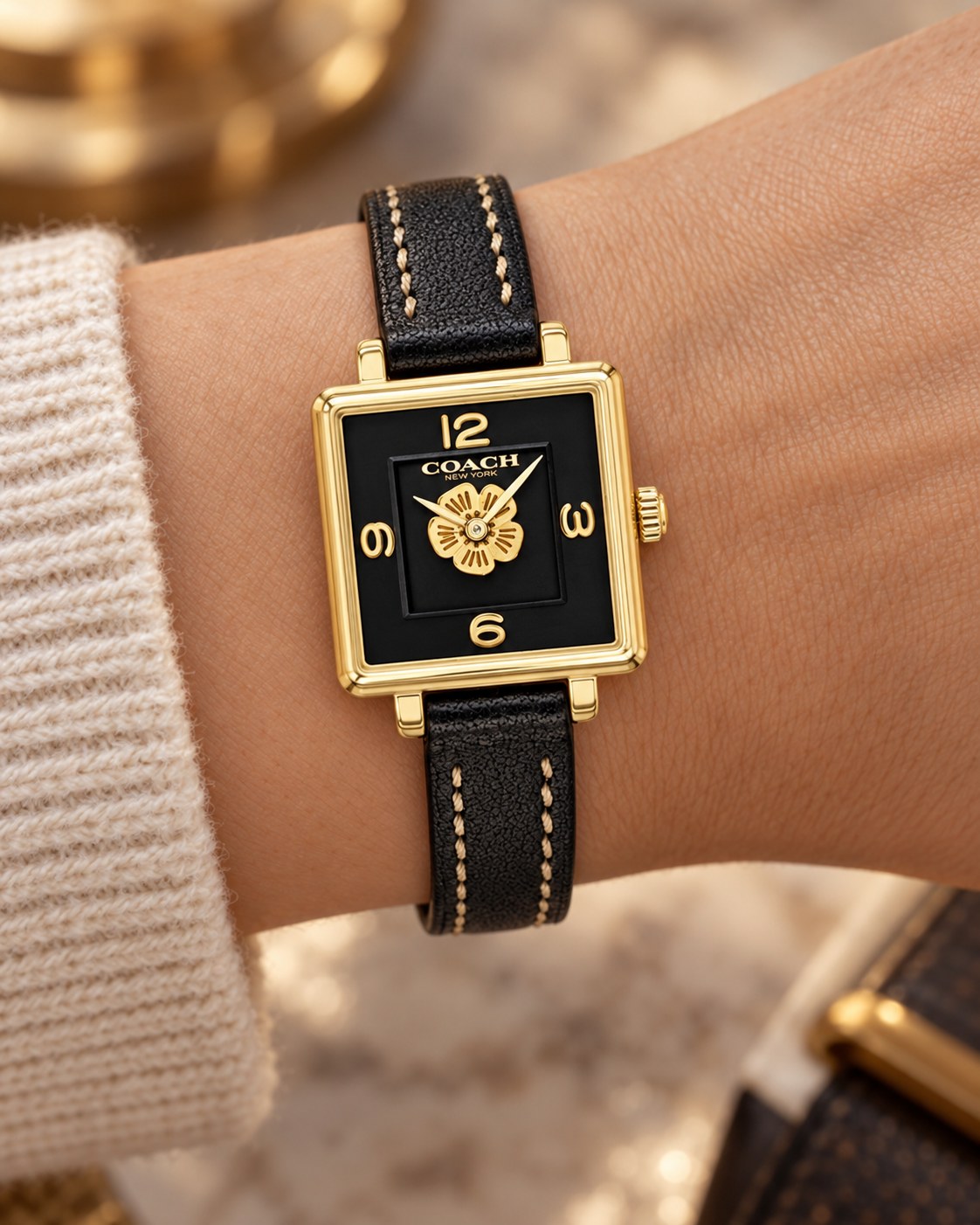 Coach watch 14503695 worn on wrist