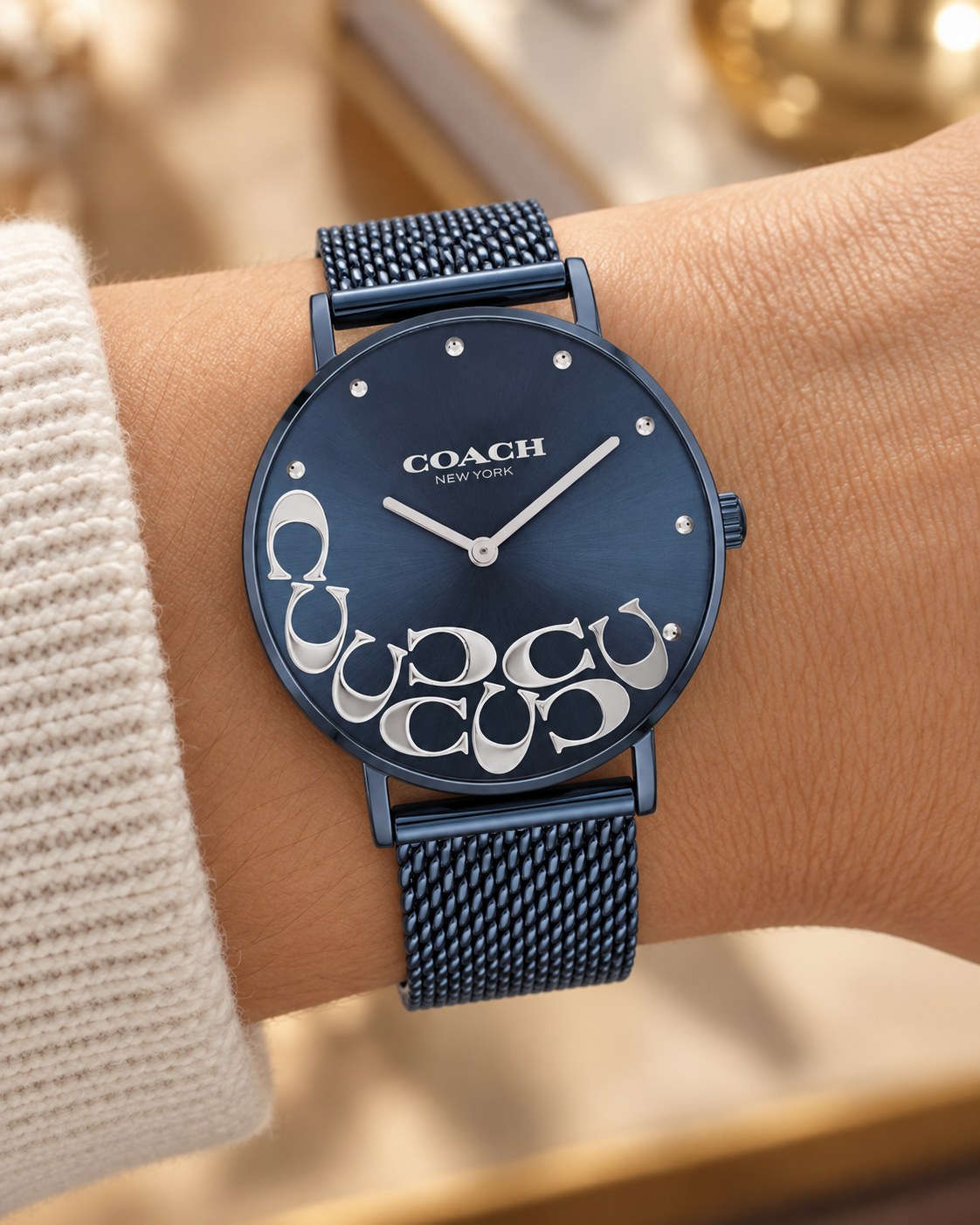 Coach watch 14503824 worn on wrist