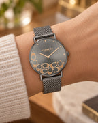 Coach watch 14503825 worn on wrist