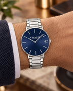 Coach watch 14602429 worn on wrist