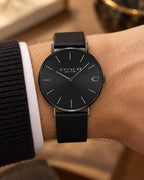 Coach watch 14602434 worn on wrist