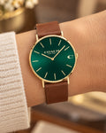Coach watch 14602435 worn on wrist