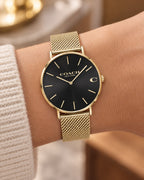 Coach watch 14602440 worn on wrist
