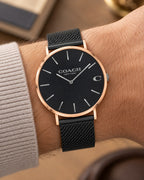 Coach watch 14602470 worn on wrist
