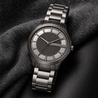 Armani Exchange AX2188 men's gunmetal watch lifestyle
