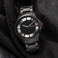 Armani Exchange AX2189 men's black gunmetal watch lifestyle