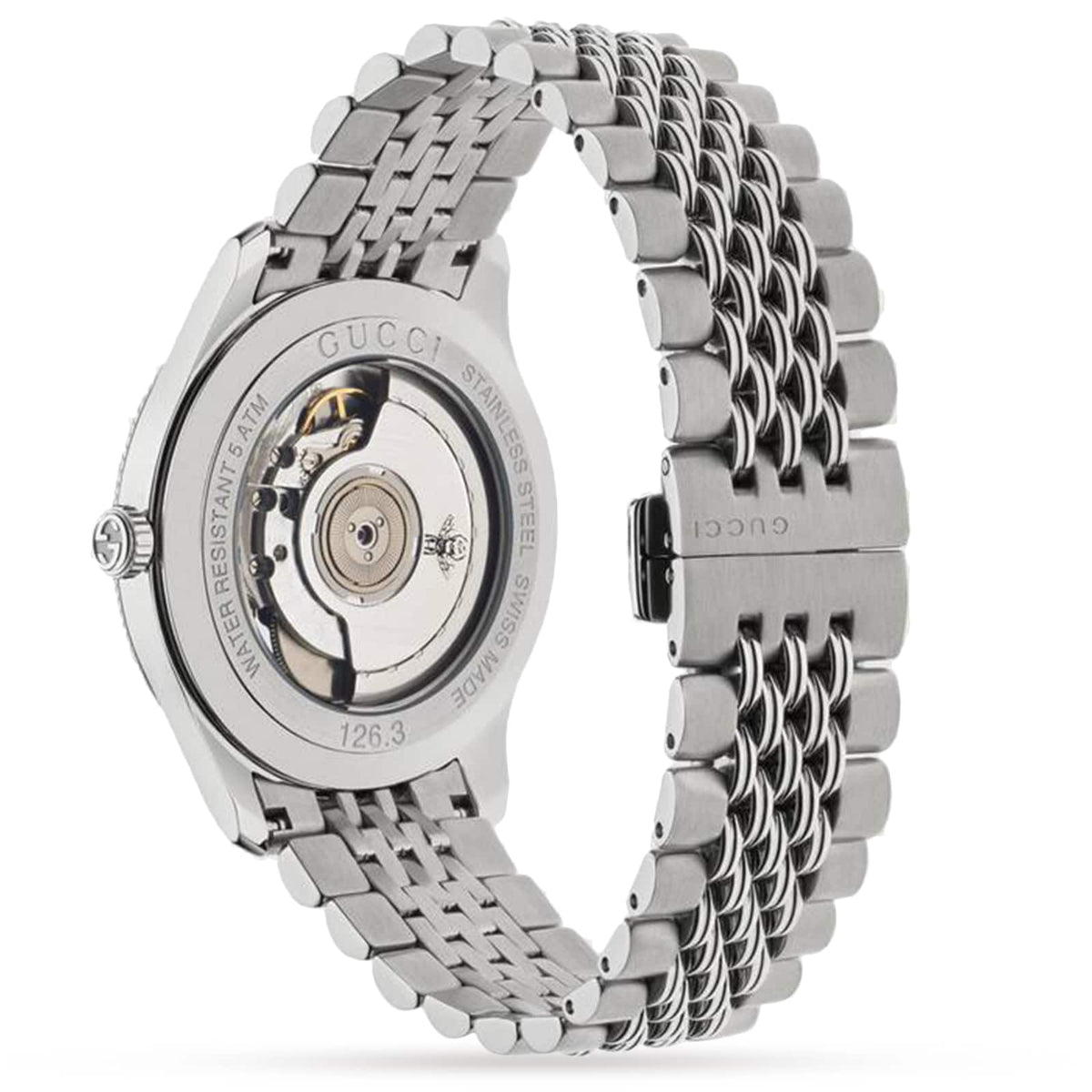 Gucci G-Timeless 40mm Automatic Men's Watch – Silver Dial – YA126354 product view 2