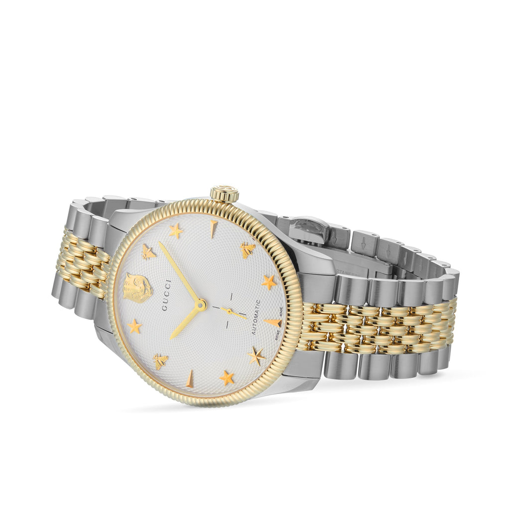 Gucci G-Timeless 40mm Automatic Men's Watch – Two-Tone – YA126356 product view 2