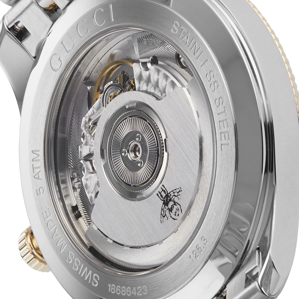 Gucci G-Timeless 40mm Automatic Men's Watch – Two-Tone – YA126356 product view 4