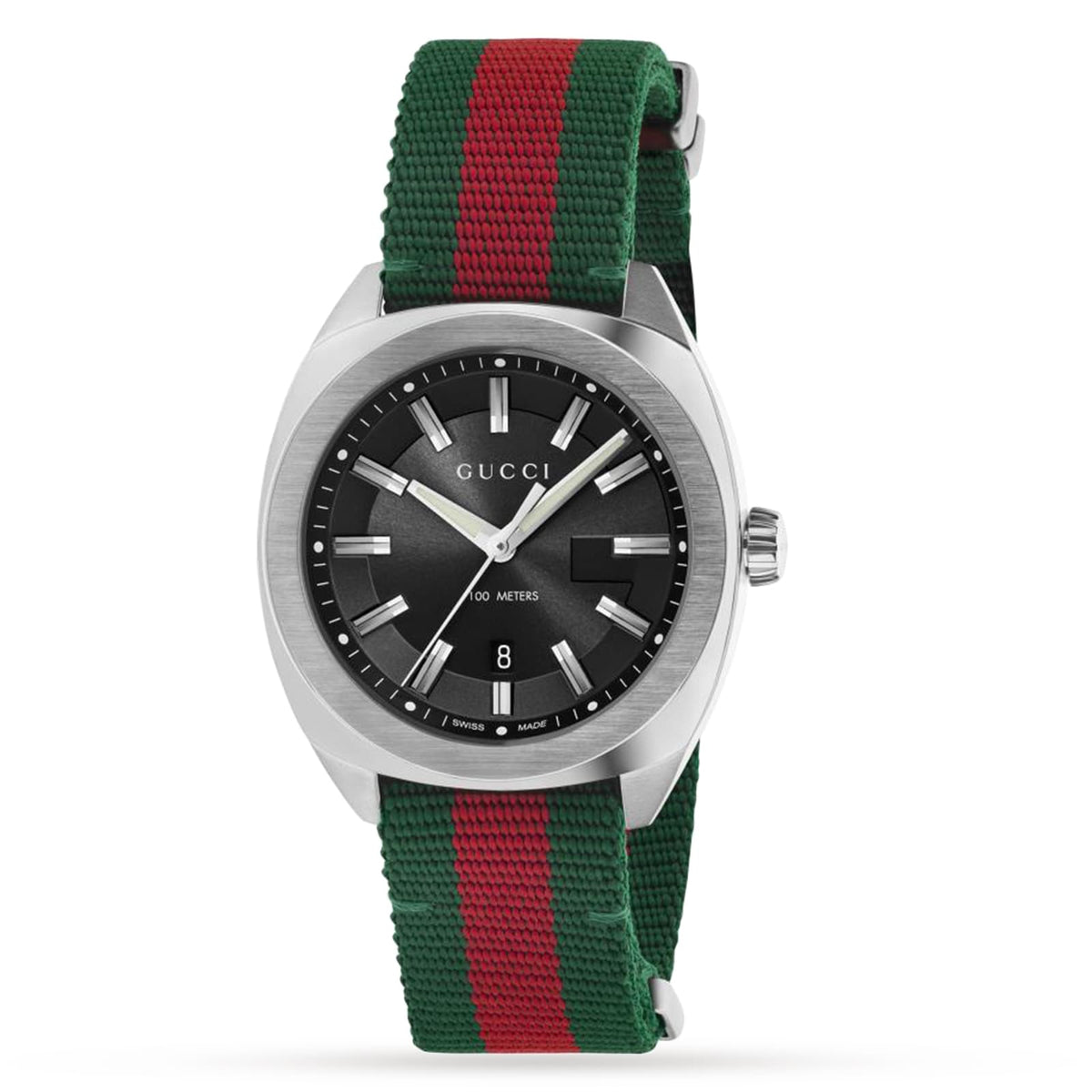 Gucci GG2570 41mm Quartz Men's Watch – Web Strap – YA142305 product view 1