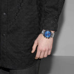 Gucci Interlocking 41mm Chronograph Men's Watch – Blue Dial – YA142317 product view 4
