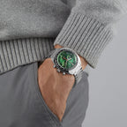Gucci Interlocking 41mm Chronograph Men's Watch – Green Dial – YA142318 product view 3