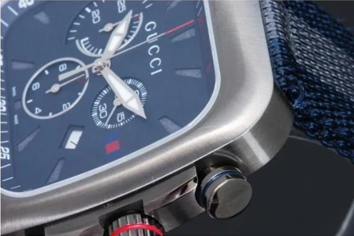 Gucci G-Coupe YA131203 case and pusher detail