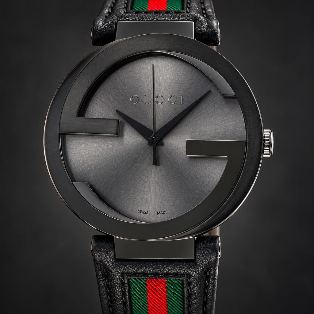 Gucci Interlocking YA133206 macro detail