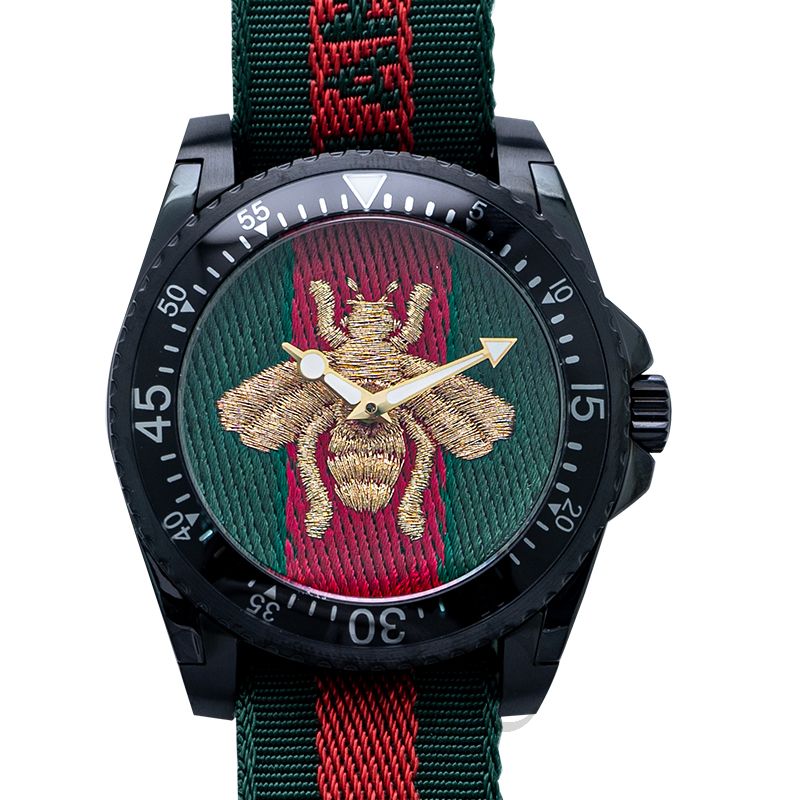 Gucci Dive XL Bee 45mm Men's Watch YA136216 – product view 1