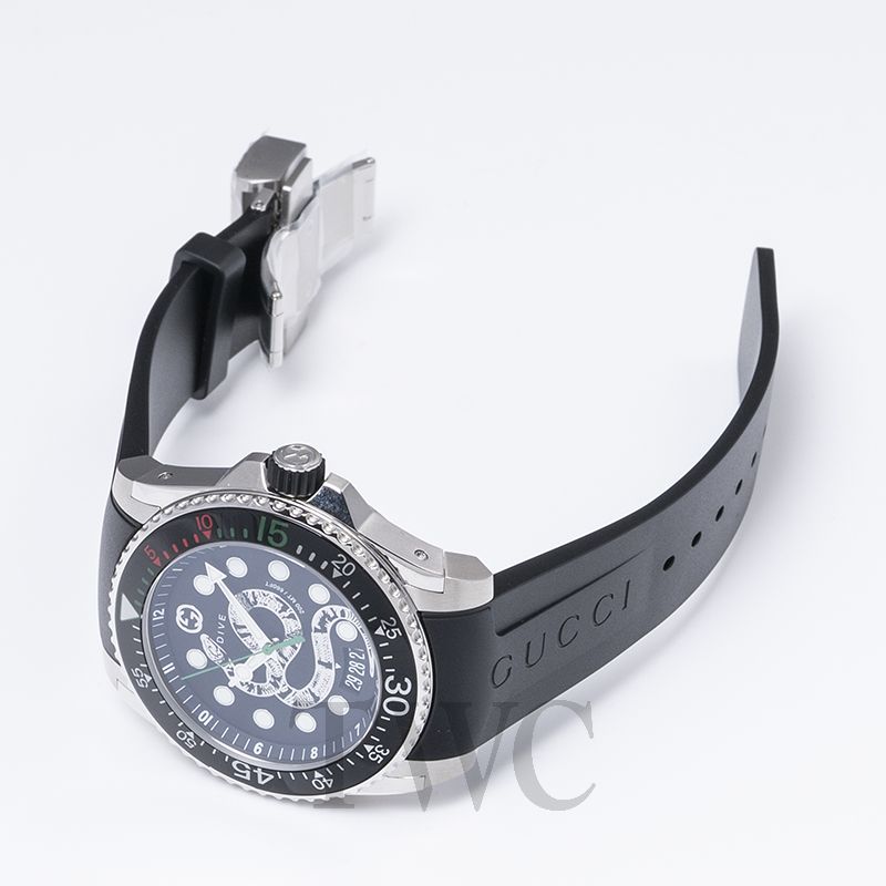 Gucci Dive XL Kingsnake 45mm Men's Watch YA136217 – product view 2