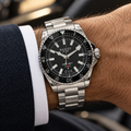 Gucci Dive 40mm Black Dial Men's Watch YA136302 – wrist lifestyle view