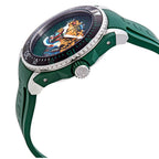 Gucci Dive Tiger 40mm Green Men's Watch YA136316 – product view 3