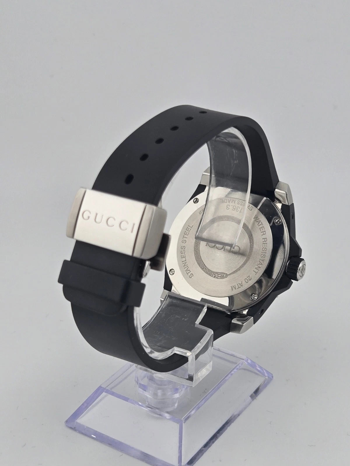 Gucci Dive Snake 40mm Black Men's Watch YA136323 – product view 4