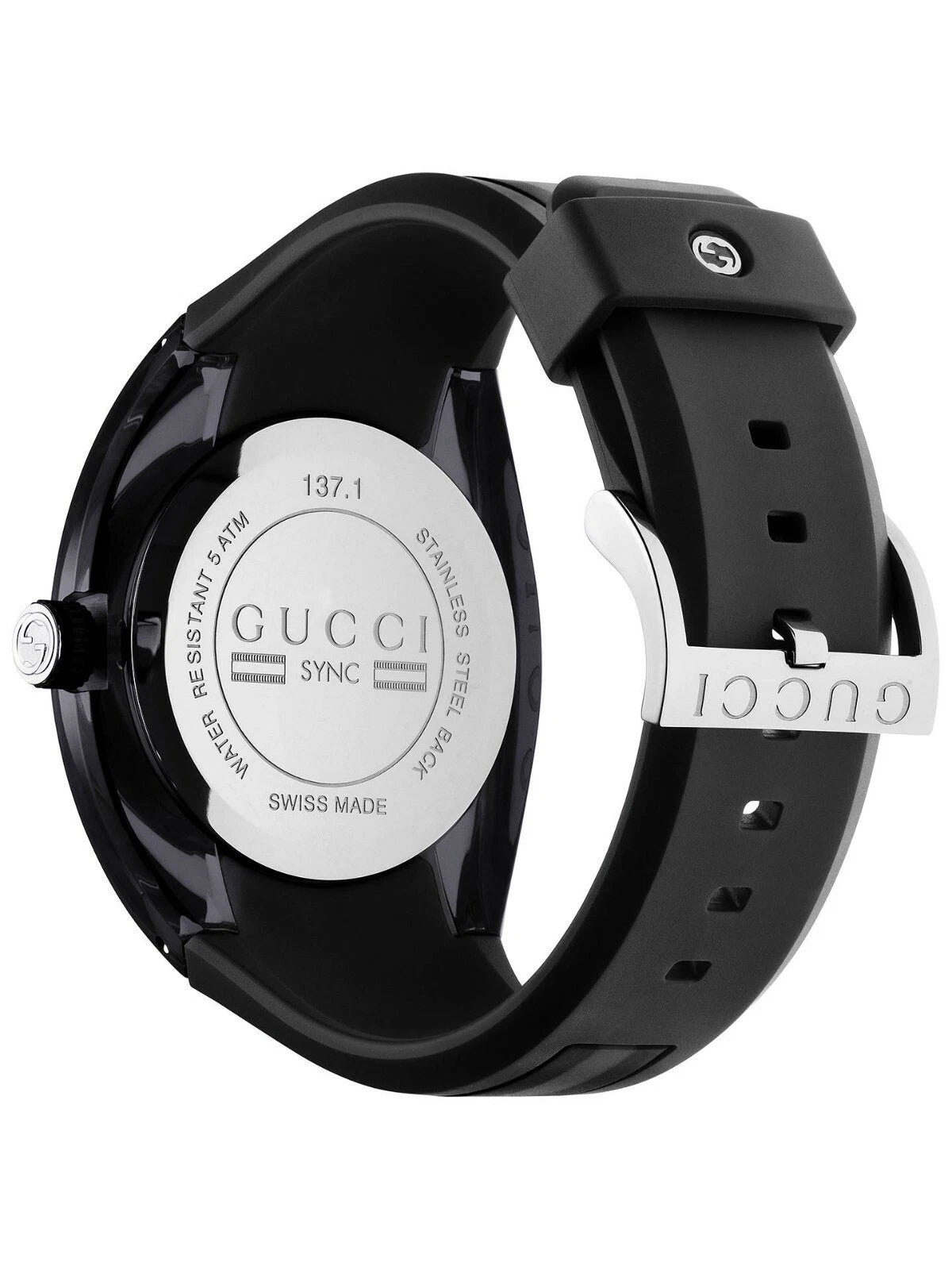 Gucci Sync XXL YA137101 caseback view