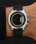 Gucci Grip YA157301 worn upright on a man's wrist