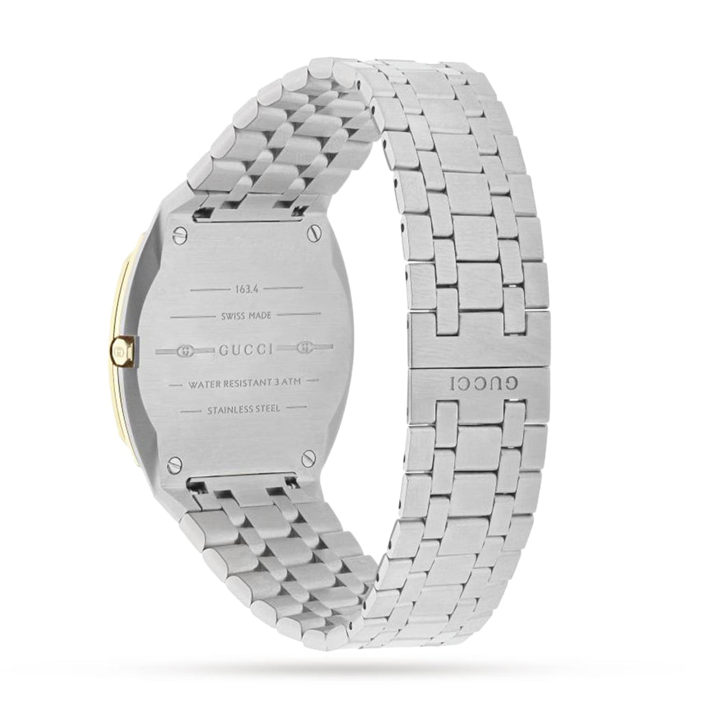 Gucci 25H YA163405 caseback view