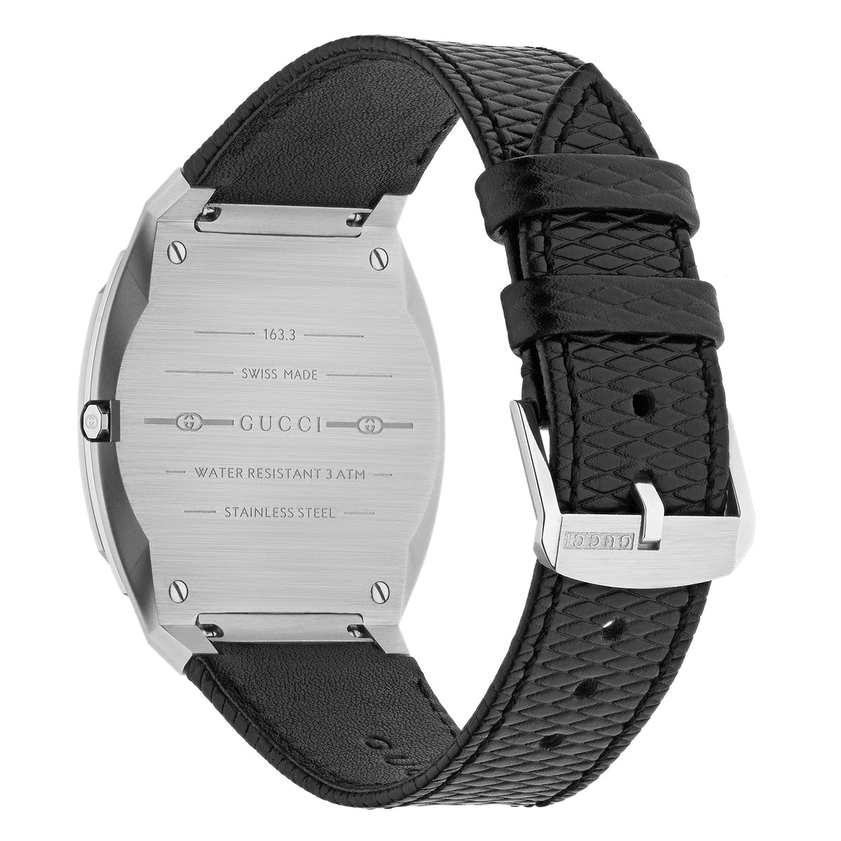 Gucci 25H YA163419 caseback view