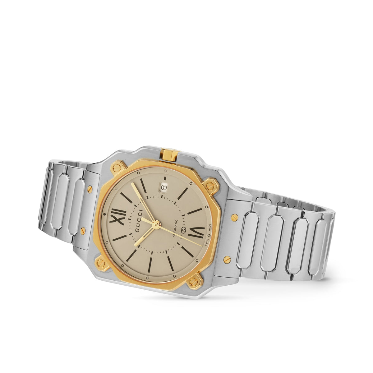 Gucci G-Flat YA166403 angled view