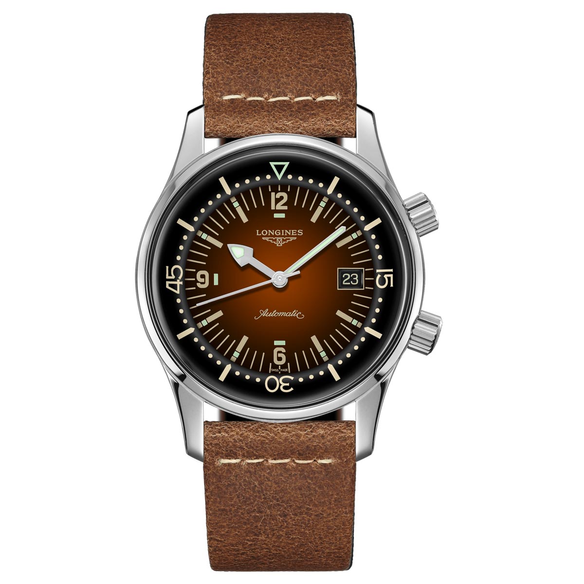 Longines Legend Diver L3.774.4.60.2 front view