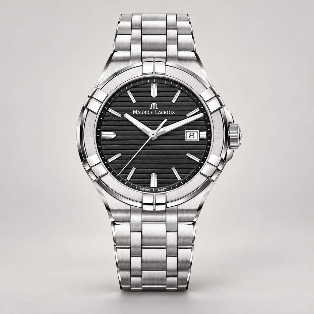 Maurice Lacroix AI1008-SS002-331-1 — upright studio view